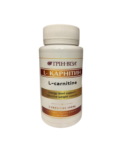 L-карнітин Грін-Віза 100 капс. по 400 мг