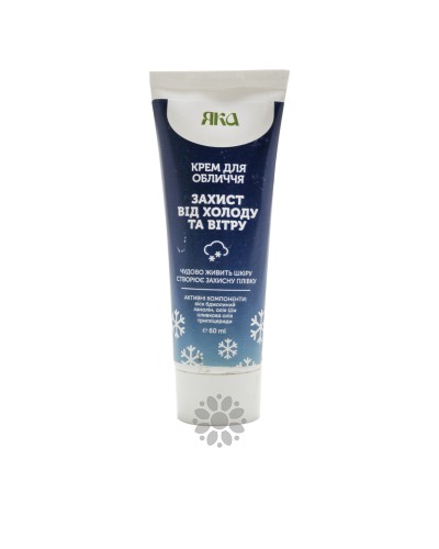 Крем для обличчя Захист від холоду і вітру, 60 мл, Яка