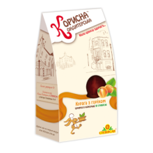 Цукерки Курага з горіхом в шоколаді Корисна Кондитерська без цукру 150 г