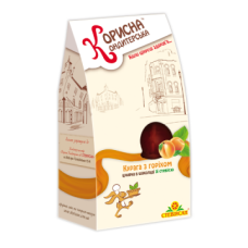 Цукерки Курага з горіхом в шоколаді Корисна Кондитерська без цукру 150 г