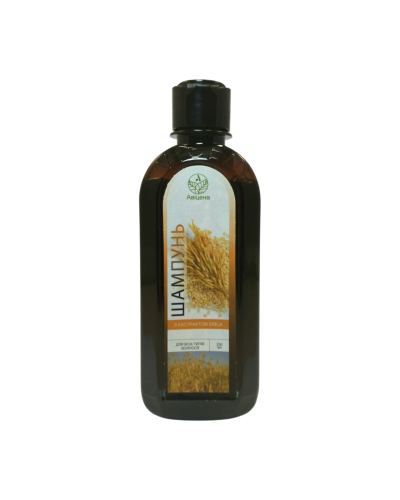 Натуральний шампунь АВІЦЕННА з екстрактом вівса 250 мл