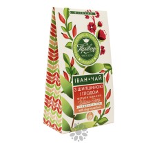 Іван-чай ферментований "Травень" з листям шипшини і глоду, 75 г