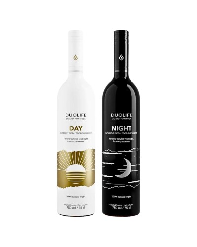 Набір ДЕНЬ І НІЧ Duolife – питна формула для комплексного оздоровлення 2 х 750 мл