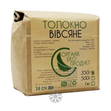 Толокно вівсяне, 350 г, ОрганикЕкоПродукт