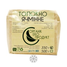 Толокно ячмінне, 350 г, ОрганикЕкоПродукт