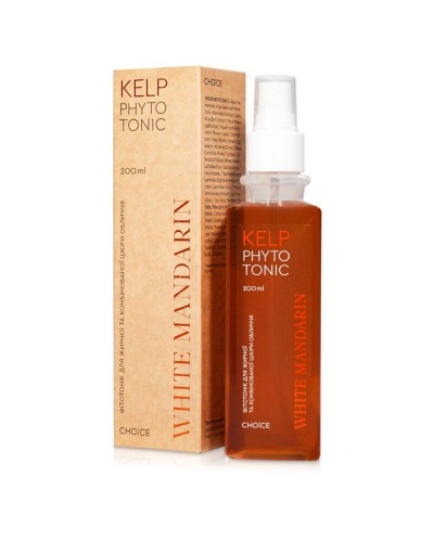 Фітотонік White Mandarin Морські водорості для жирної та комбінованої шкіри 200 мл