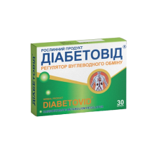 ДІАБЕТОВІД (фітопрепарат при діабеті) Shivmed 30 капс.