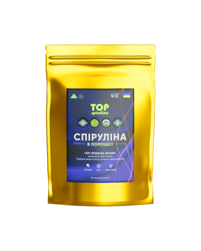 ТОП-Спіруліна (з озера Ченхай) у порошку 100 г