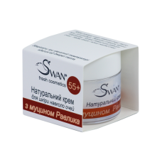 Натуральний крем для шкіри навколо очей з муцином Равлики 55+ Swan 25 мл