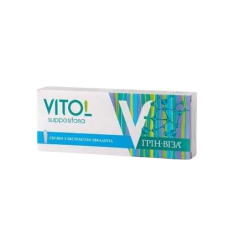 Свічки Вітол з екстрактом евкаліпта Грін-Віза 10 шт.