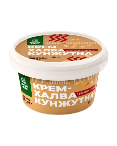 Крем-халва Green Lane кунжутна з фініковим сиропом 500 г