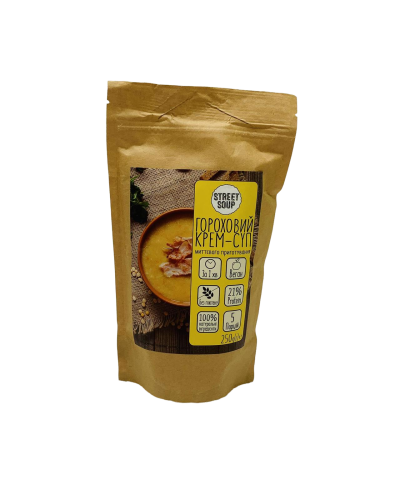 Крем-суп гороховий STREET SOUP (дой-пак) 250 г
