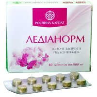 Ледіанорм Рослина Карпат жіноче здоров'я 60 табл. по 500 мг