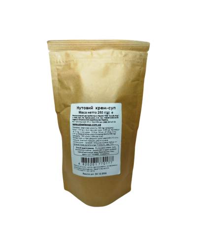 Крем-суп нутовый STREET SOUP, 250 г (дой-пак)