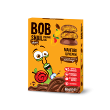 Натуральні цукерки Bob Snail Манго у бельгійському молочному шоколаді 60 г