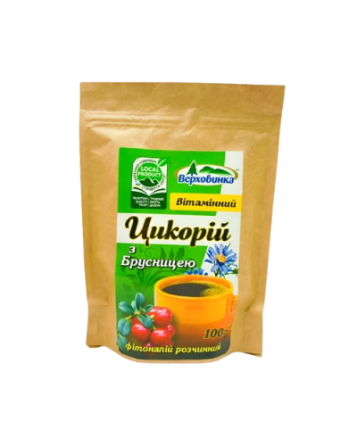 Цикорій із брусницею Верховина 100 г