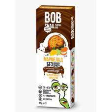 Натуральні цукерки Bob Snail Яблуко-Манго-Гарбуз у бельгійському молочному шоколаді 27 г