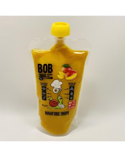 Натуральне фруктове пюре Bob Snail Манго 400 г