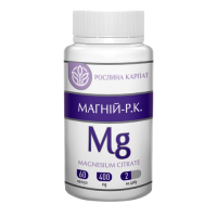 Магнію цитрат Рослина Карпат 60 капс. по 400 мг