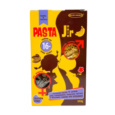 Макарони без глютену Pasta G 3 злаки з бананом, какао та стевією ТМ Healthy Generation 240 г