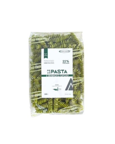 Макарони без глютену з зеленого гороху GREEN PEAS PASTA Healthy Generation 300 г