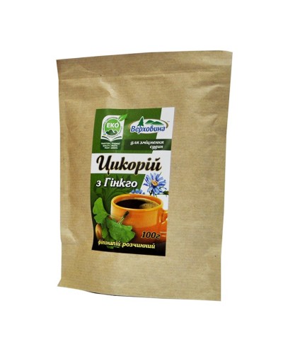 Цикорій з гінкго Верховина 100 г