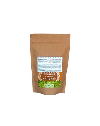 Клітковина з насіння гарбуза Еколія 200 г