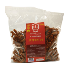 Макарони-спіральки рисові томатні (без глютену) "Світові традиції" 500 г