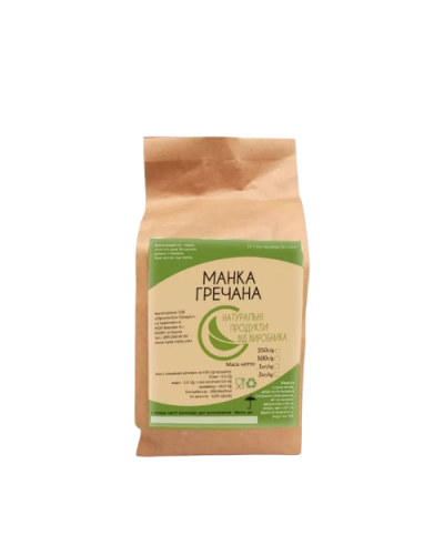 Манка гречана ОрганікЕкоПродукт 500 г