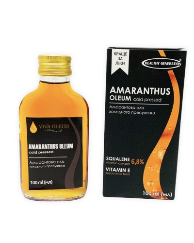 Олія амарантова Healthy Generation 100 мл
