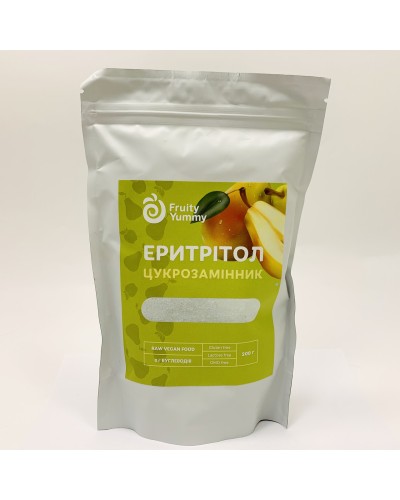 Еритритол (цукрозамінник) Fruity Yummi 200 г