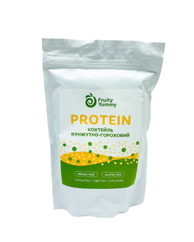 Протеїновий коктейль Fruity Yummy "Кунжутно-гороховий", 250 г