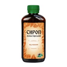 Сироп Монастирський ВІД КАШЛЮ на основі фітора 200 мл