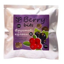 Фруктові кульки Журавлина-смородина, 150 р, Еко-Снек