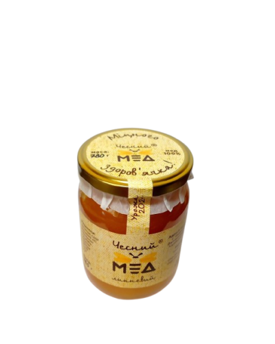 Мед "Чесний мед" липневий 2025 р. 780 г