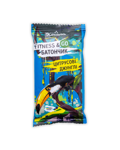 Натуральний батончик Цитрусові джунглі ТМ Кохана 40 г