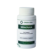 Мікосан Грін-Віза anti-candida complex 60 веган капс.