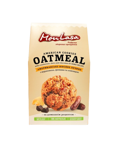 Печиво MonLasa вівсяне Американське 120 г