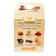 Печиво MonLasa вівсяне Американське 120 г