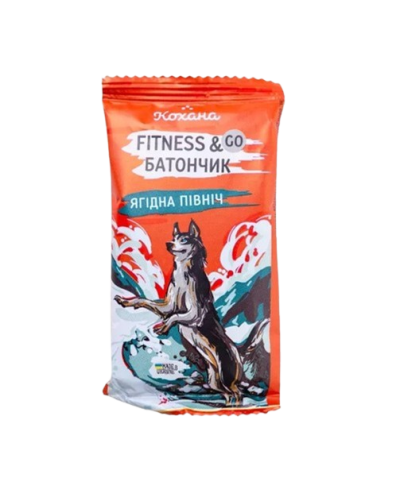 Натуральний батончик Ягідна півнiч ТМ Кохана 40 г