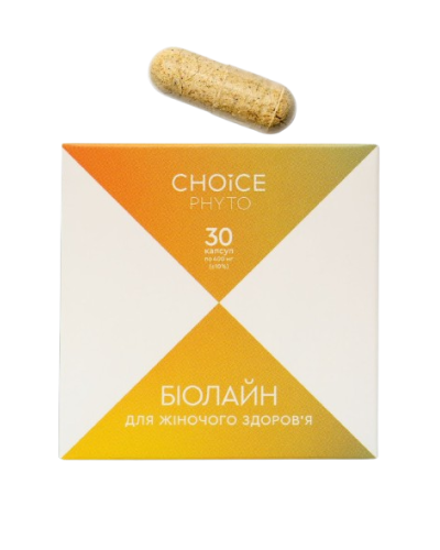 БІОЛАЙН Choice – дієтична добавка для жіночого здоров'я 30 капс.