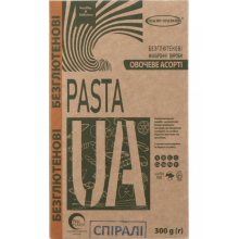 Макарони без глютену Pasta UA овочеві (спіральки) Healthy Generation 300 г