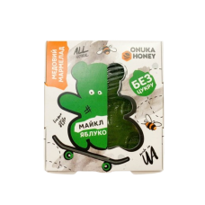 Мармелад натуральний на меду "Майкл" (яблуко) ТМ ONUKA HONEY 100 г