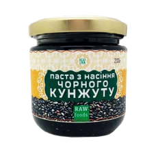 Паста з насіння чорного кунжуту, 200 г, Эколия
