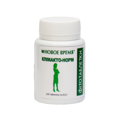 Фітотаблетки Клімакто-норм Новий Час 120 шт.
